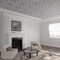 Ekena Millwork 29 78W x 29 78H x 1T Small Fowler Decorative Fretwork Ceiling Panels in Architectural Grade PVC CELP30X3003FLR - alternate 1